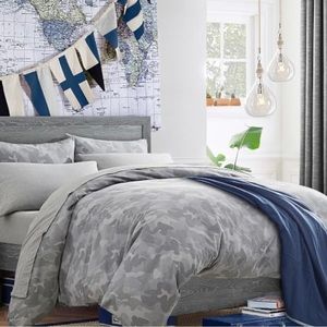 TWIN PB Teen Duvet Cover +3 Shams